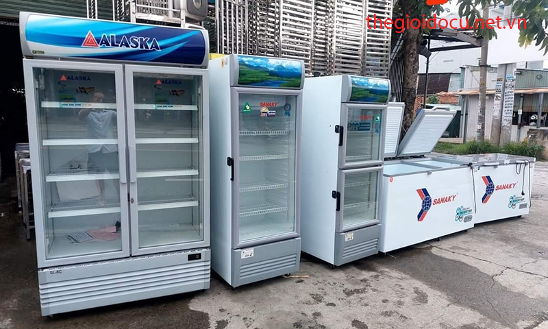 thanh lý tủ mát, mua tủ mát cũ, bán tủ mát cũ